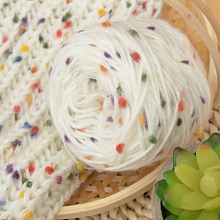 Разноцветный Полихлопчатобумажная пряжа, для ткачества, вязание крючком, красочный, 2.5 мм