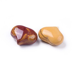 Mookaite Natural Mookaite Heart Palm Stone, Pocket Stone for Energy Balancing Meditation, 20x25x11~13mm