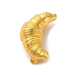 Oro Broche de croissant de aleación, insignia de aleación para ropa de mochila, dorado, 24.5x13x8 mm, pin: 0.7 mm