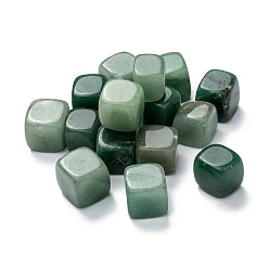 Aventurine Verte Perles naturelles en aventurine verte, pierres de guérison, pour la thérapie de méditation équilibrant l'énergie, sans trou, nuggets, pierre tombée, gemmes de remplissage de vase, 22~30x19~26x18~22mm, environ60 pcs / 1000 g