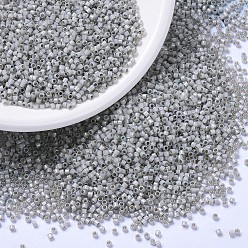 (DB1455) Silver Lined Light Smoke Opal MIYUKI Delica Beads, Cylinder, Japanese Seed Beads, 11/0, (DB1455) Silver Lined Light Smoke Opal, 1.3x1.6mm, Hole: 0.8mm, about 20000pcs/bag, 100g/bag
