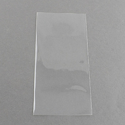 Прозрачный OPP мешки целлофана, прямоугольные, прозрачные, 15x7 см, одностороннее толщина: 0.035 мм