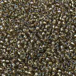(RR3540) Fancy Lined Champagne MIYUKI Round Rocailles Beads, Japanese Seed Beads, (RR3540) Fancy Lined Champagne, 8/0, 3mm, Hole: 1mm, about 2111~2277pcs/50g