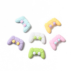 Mixed Color Opaque Resin Cabochons, Game Controller, Mixed Color, 15x24x7.5mm