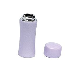 Thistle Miniature Alloy Vacuum-insulated Bottle Display Decorations, for Dollhouse, Rectangle, Thistle, 9x25mm