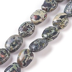 Serpentine Natural Serpentine Beads Strands, Tumbled Stone, Nuggets, 14~17x12~12.5x6~7mm, Hole: 1.5mm, about 26pcs/strand, 15.66 inch(39.8cm)