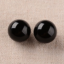 Black Onyx Bolas redondas de ónix negro natural, esfera de piedras preciosas, sin agujero / sin perforar, 16 mm