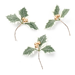 Jaune Conception d'arrangement de pin de simulation de fleur artificielle en plastique, pour la décoration d'affichage à la maison d'arts de bonsaï, jaune, 95~99mm