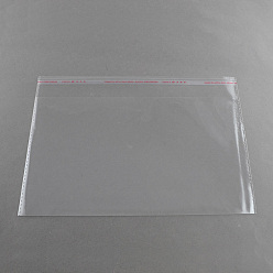 Clair Opp sacs de cellophane, rectangle, clair, 14x25 cm, épaisseur unilatérale: 0.035 mm, mesure intérieure: 14.5x25 cm
