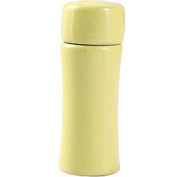 Yellow Miniature Alloy Vacuum-insulated Bottle Display Decorations, for Dollhouse, Rectangle, Yellow, 9x25mm