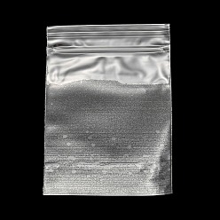 Clair Sacs à fermeture éclair en plastique transparent, sacs d'emballage refermables, rectangle, clair, 10.9x7x0.15 cm, épaisseur unilatérale : 2.9 mil(0.075mm)