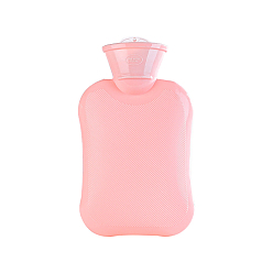 Pink PVC Hot water Bag, Warm Paste, Pink, 200x125mm, Capacity: 500ml