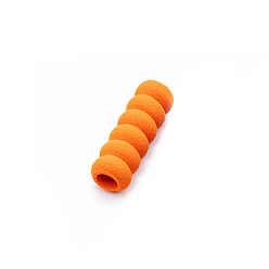 Orange Sponge Pencil Grip, for Diamond Painting Accessories, Column, Orange, 36x10mm
