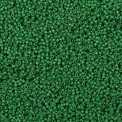 (47D) Opaque Shamrock TOHO Round Seed Beads, Japanese Seed Beads, (47D) Opaque Shamrock, 11/0, 2.2mm, Hole: 0.8mm, about 1110pcs/bottle, 10g/bottle