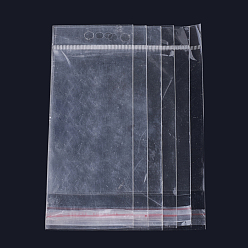Прозрачный OPP мешки целлофана, прямоугольные, прозрачные, 17.5x7 см, односторонняя толщина: 0.045 мм, внутренняя мера: 12.5x7 см