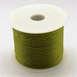 Olive Drab Nylon Thread, Olive Drab, 1.0mm, about 49.21 yards(45m)/roll