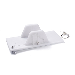 Blanc Pp avec l'outil magna de couteau de coupe de savon fait à la main de fil d'acier, blanc, 380x162x124mm