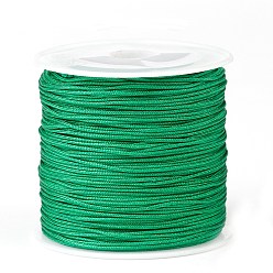 Vert Mer Moyen Fil de nylon, vert de mer moyen, 0.8mm, environ 45 m / bibone 