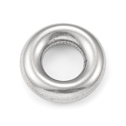 Stainless Steel Color 304 Stainless Steel Linking Rings, Round Ring, Stainless Steel Color, 15x4mm, Inner Diameter: 7mm