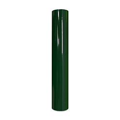 Vert Foncé 3d feuilles de vinyle de transfert thermique en polyuréthane, film de presse htv moussant, fer sur vinyle pour t-shirt sac à vêtements, vert foncé, 250x305mm