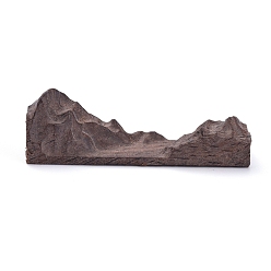 Коричневый Незавершенная сандаловая гора, для diy эпоксидной смолы, изготовление украшений из уф-смолы, кофе, 40x9x12 мм