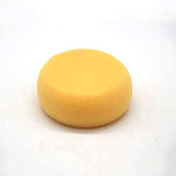 Gold Pottery Sponge, Round, Gold, 7.5cm