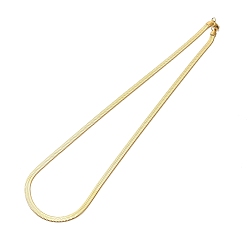 Chapado en Oro Real 18K Chapado en iones (ip) 304 collar de cadena de espiga de acero inoxidable para hombres y mujeres, real 18 k chapado en oro, amplia: 5 mm, 23.62 pulgada (60 cm)