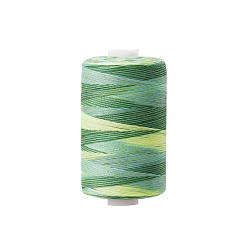Coloré Polyester fil à coudre, pour la couture à la main et à la machine, segment teint, broderie, colorées, 0.4mm, 1000 verges / rouleau.