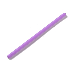 Dark Orchid Iron Stirring Rod, Coverd with Food-grade Silicone, Stick, Dark Orchid, 140x6mm