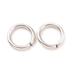 Antique Silver 925 Sterling Silver Open Jump Rings, Antique Silver, 5x0.7mm, Inner Diameter: 3.6mm, about 180Pcs/10g