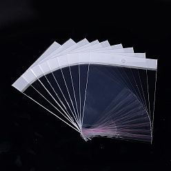 Clear OPP Cellophane Bags, Rectangle, Clear, 17~17.5x12cm, Unilateral Thickness: 0.045mm, Inner Measure: 12.1x12cm