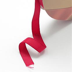 Roja Cinta del grosgrain, cinta de la navidad, rojo, 1/4 pulgada (6 mm), aproximadamente 100 yardas / rollo (91.44 m / rollo)