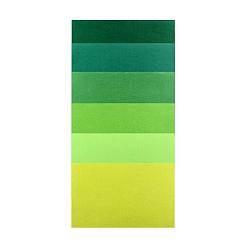 (52) Непрозрачная лаванда Нетканые ткани вышивка иглы войлока для DIY ремесел, квадратный, разноцветные, 298~300x298~300x1 мм, 6 цвета / комплект, 6 шт / комплект