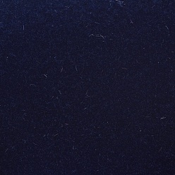 Azul de Medianoche Paño de flocado de joyería, poliéster, tela autoadhesiva, Rectángulo, azul medianoche, 29.5x20x0.07 cm, 20pcs / set