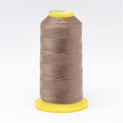 Color Canela Hilo de coser de nylon, bronceado, 0.2 mm, sobre 700 m / rollo