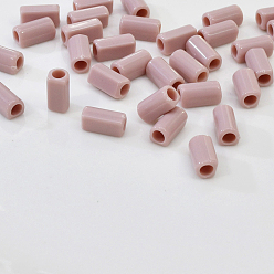 Pink Пластиковая пряжка для волос, укладка волос, аксессуары для волос для девочки, розовые, 9.5 мм, внутренний диаметр: 2.5 мм