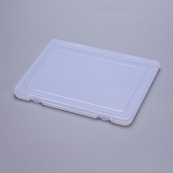 Claro A 4 cajas de archivo de plástico, Claro, 30.4x23.3x1.95 cm