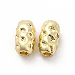 Light Gold Alloy Beads, Long-Lasting Plated, Cadmium Free & Lead Free, Column, Light Gold, 8x4.5mm, Hole: 1.6mm