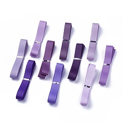 (52) Непрозрачная лаванда Репсовые ленты , полиэфирные ленты, фиолетовая серия, разноцветные, 5/8 дюйм (16 мм), около 1 ярд / прядь (0.9144 м / прядь)