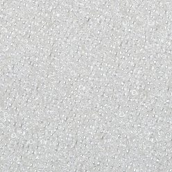 (101) Crystal Transparent Luster Toho perles de rocaille rondes, perles de rocaille japonais, (101) lustre transparent cristal, 11/0, 2.2mm, Trou: 0.8mm, environ5555 pcs / 50 g