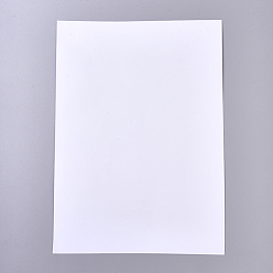 White A4 Matte Self Adhesive Sticker Paper, Printable Lable Paper, DIY Craft Paper, White, 29.4x21x0.01cm