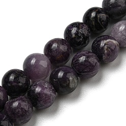 Fluorite Grade A Natural Fluorite Beads Strands, Round, 6mm, Hole: 0.8mm, about 66pcs/strand, 15.71~15.79''(39.9~40.1cm)