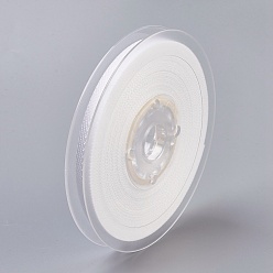 Snow Rayon and Cotton Ribbon, Twill Tape Ribbon, Herringbone Ribbon, Snow, 1/4 inch(6mm), about 50yards/roll(45.72m/roll)