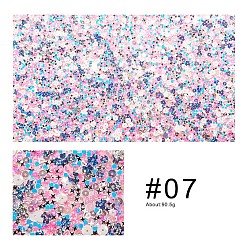 Pink Sequins/Paillette Table Mat Pads, Foldable Manicure Tools, Rectangle, Pink, 40x24x0.1cm