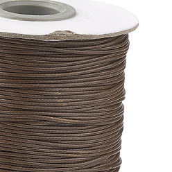 Sienna Korean Waxed Polyester Cord, Sienna, 1mm, about 85yards/roll