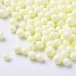 Yellow Small Foam Balls, Round, DIY Craft for Home, School Craft Project, Yellow, 3.5~6mm, 7000pcs/bag