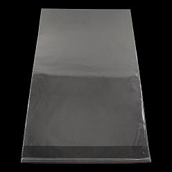 Прозрачный Прямоугольник ОПП целлофановые мешки, прозрачные, 52x35 см, односторонняя толщина: 0.035 мм, внутренняя мера: 48x34 см