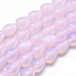 Opalite Perles opalite brins, larme, 20x9.5mm, Trou: 0.8mm, Environ 20 pcs/chapelet, 15.35 pouce (39 cm)