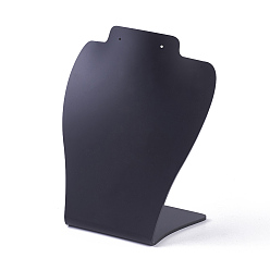 Negro Displays collar acrílicos, negro, 12x6.7x15.5 cm