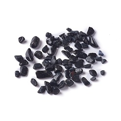 Турмалин Бусины из натурального черного турмалина, нет отверстий / незавершенного, 2~12x2~10x1~3 мм, Около 11200 шт / 1000 г
